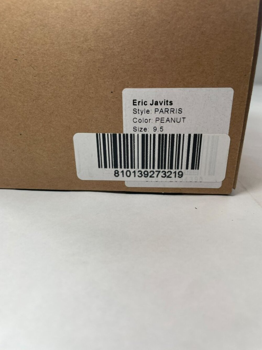 Eric Javits Parris Flats Peanut Perforated Leather Slip-On Shoes Sz 9.5 $245 NWT - Picture 6 of 11